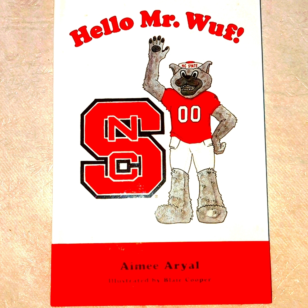 Children's Book, Hello Mr. Wuf!, hard back written by Aimee Aryal